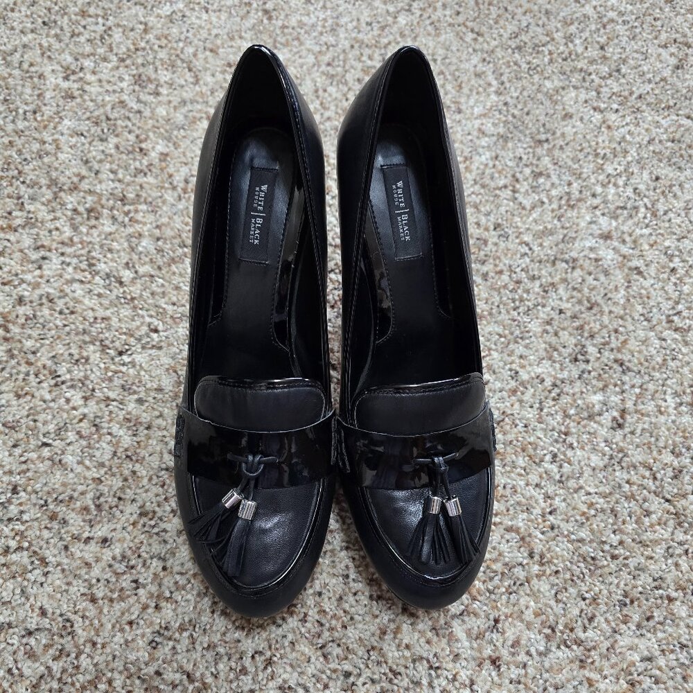 White House Black Market Nadeen Loafer Heels Size 10M